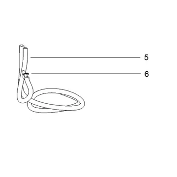 SC220 FLUSH TUBE WHITE