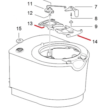 SC220 BOWL RETAINER BRACKET