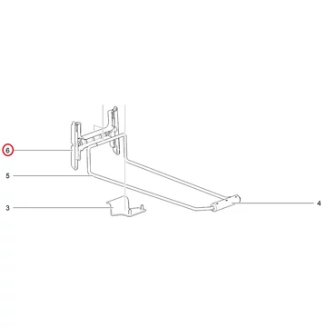 SC220 TRANSPORT HANDLE BRACKET
