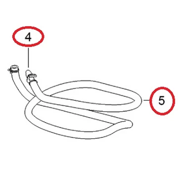 SC224CW FLUSH TUBE WHITE