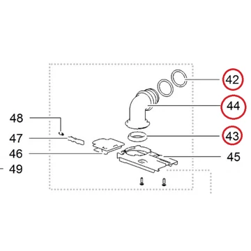 SC250/260 TUBE CONNECTION PUMP OUT