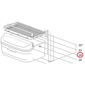 SR SHELF TRAY INSERT 371.3 * 183