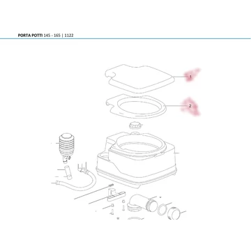 Porta Potti Cover & Seat (Campa)