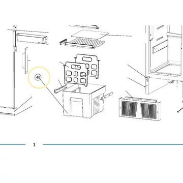 SR DRAWER BIN T2138