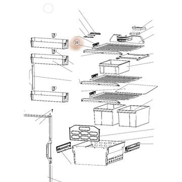 SR SHELF T2160