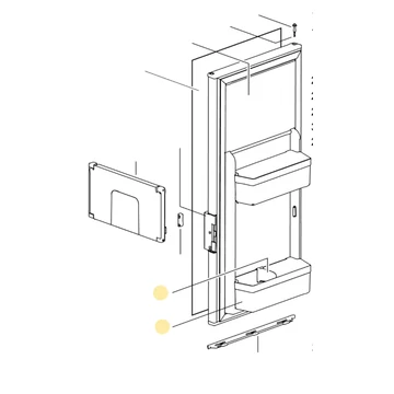 SR DOOR BIN KIT