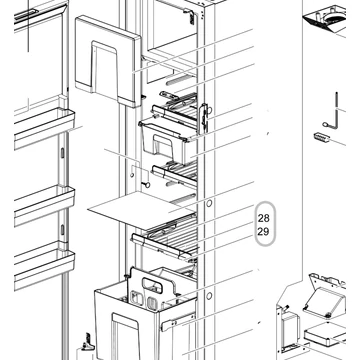 SR SHELF FOOD RETAINER T1152