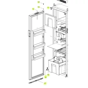 SR CABINET DOOR T1152