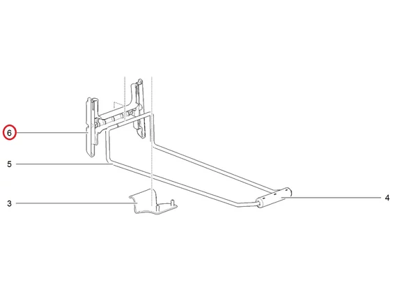 SC220 TRANSPORT HANDLE BRACKET