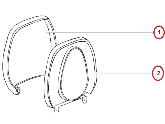 SC200 SEAT & COVER WHITE