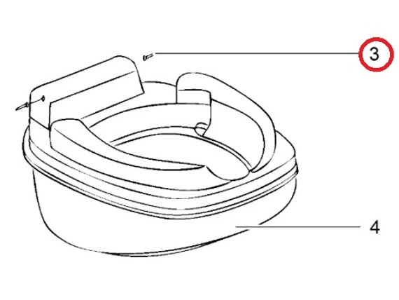 SC200 HINGE PINS WHITE