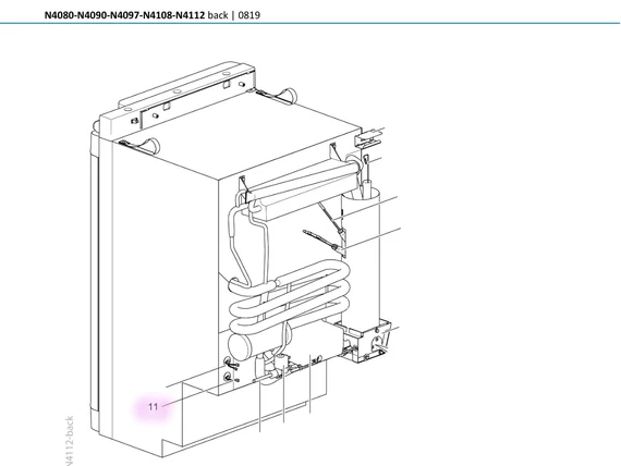 SR CONNECTOR TEMP. SENSE CABLE