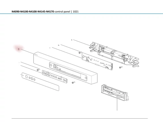 SR LEFT HINGED HOUSING FLAT FRAME 10MM
