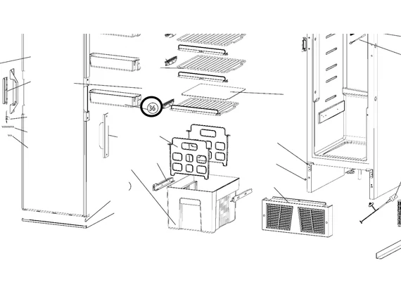 SR DOOR BIN T2138/2152/1152