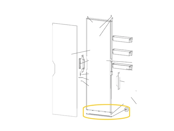 SR PANEL RETAINER T2138