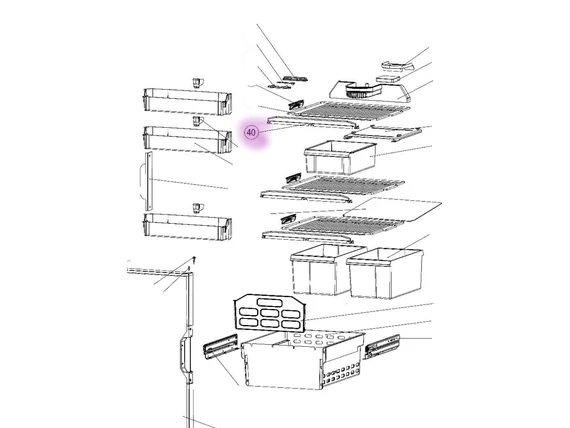 SR FOOD RETAINER T2160/T2175