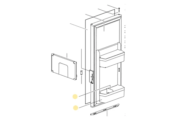 SR DOOR BIN KIT