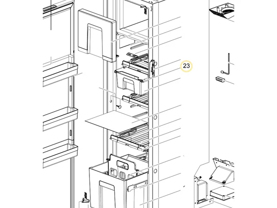 SR SLIDE OUT BOX COVER T1152