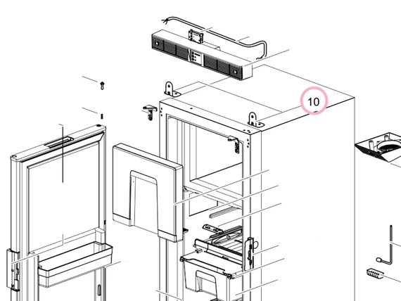 SR CONTROL HOUSING BRACKET T1152