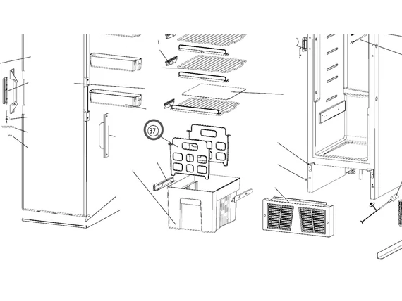 SR DRAWER DIVIDER T1152/T2138