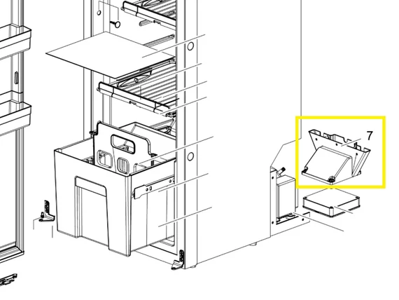 SR CONDENSOR FAN COVER T1152