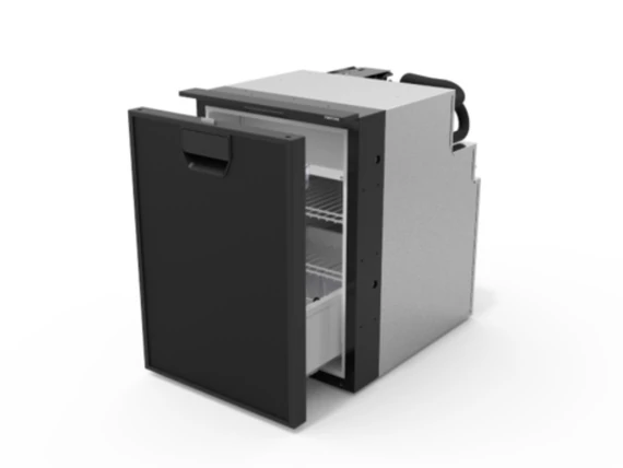 TR1050P kompresszoros hűtőszekrény – fiókos, 12V, 50 liter
