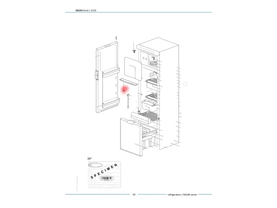 SR DRIP TRAY N3140